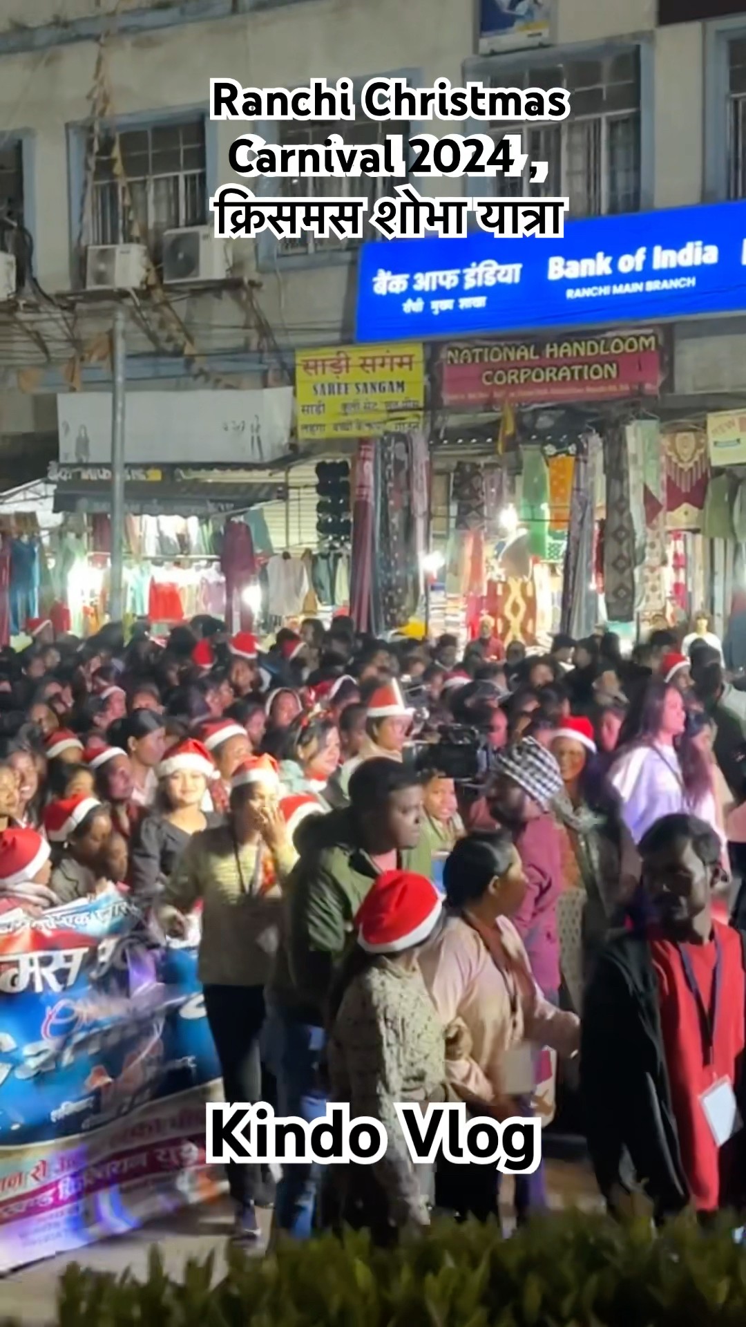 Ranchi Christmas Carnival 2024 , क्रिसमस शोभा यात्रा/video59